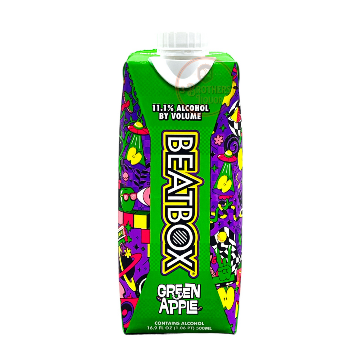 Beat Box Green Apple 500ML