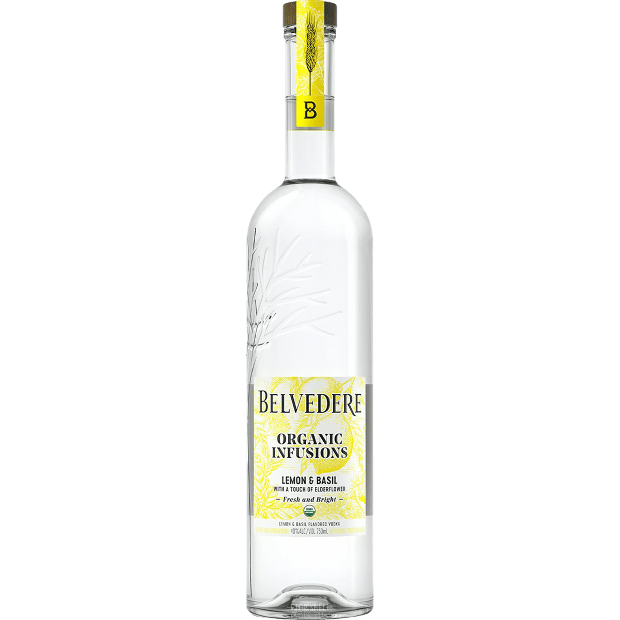 Belvedere Lemon Basil 750ML