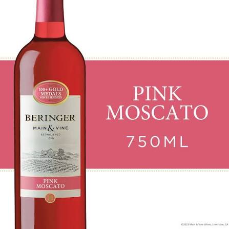 Beringer Pink Mosc. 750ML