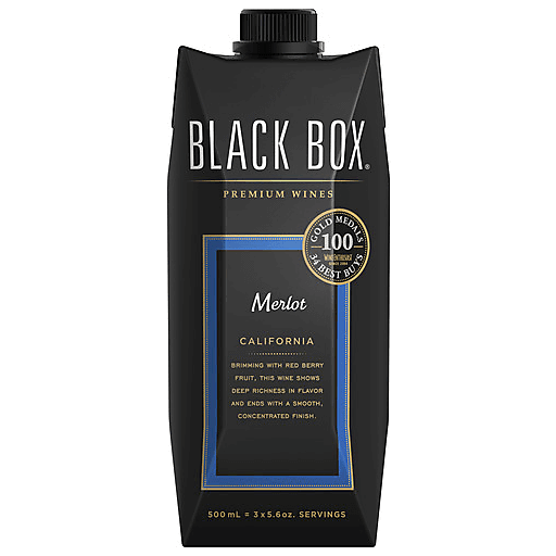 Black Box Tetra Pack Merlot 500ML
