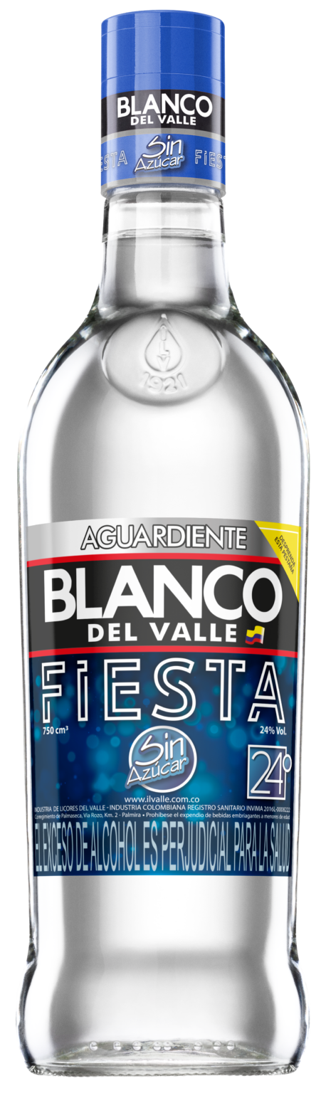Blanco Aguardiente Fiesta 750ML