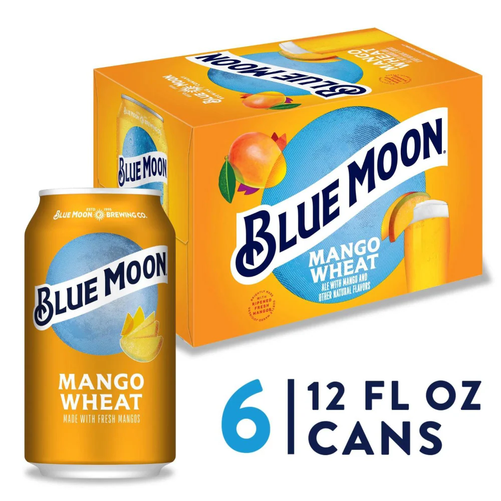 Blue Moon Mango 6PK Can