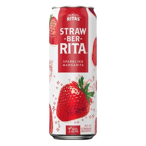 Bud Light Straw Rita Cn 25OZ