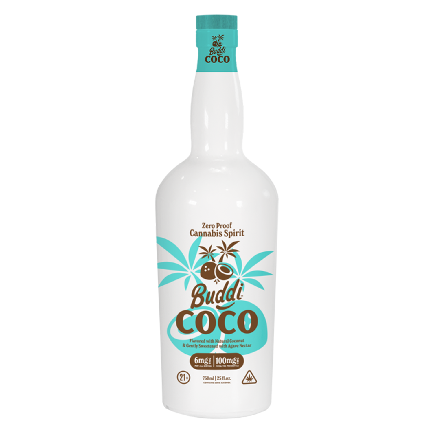Buddi Thc Coconut Bottle 750ML