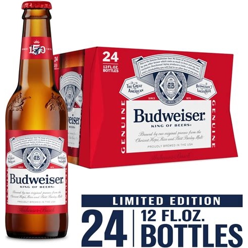Budweiser 24PK 12OZ Bottles