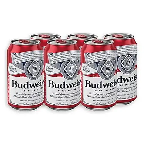 Budweiser 6PK 12OZ Can
