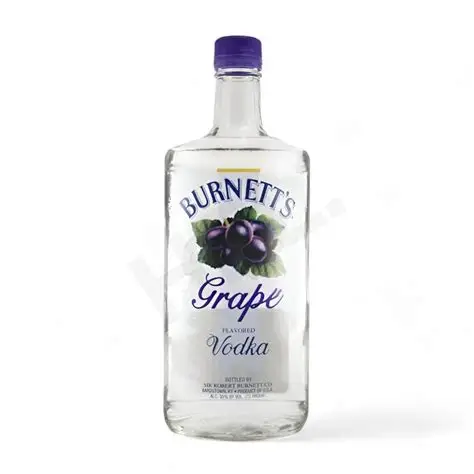 Burnetts Grape 750ML