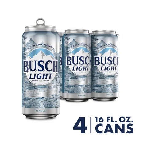 Busch Light 16OZ 4PK Cans