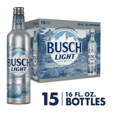 Busch Light 16OZ Aluminum 15PK