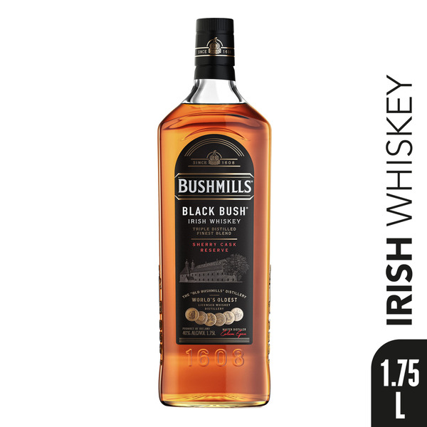 Bushmills Irish Black Whisky 1.7