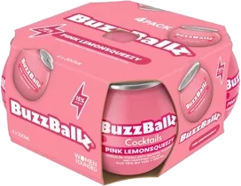 Buzzballz Pink Lemons 4PK
