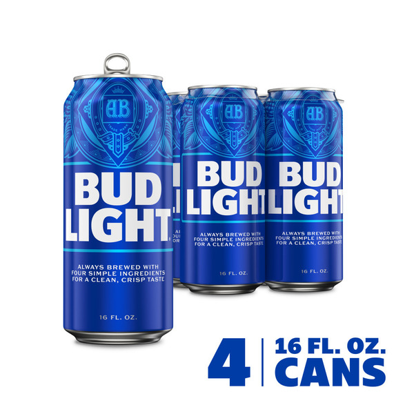 Bud Light Chelada 4PK 16OZ Can