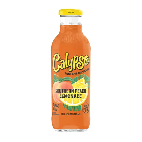 Calypso Southern Peach Lemonade 16OZ