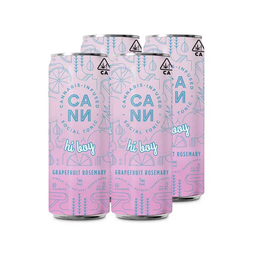 Cann Grapefruit Rosemary Hi Boy 4PK