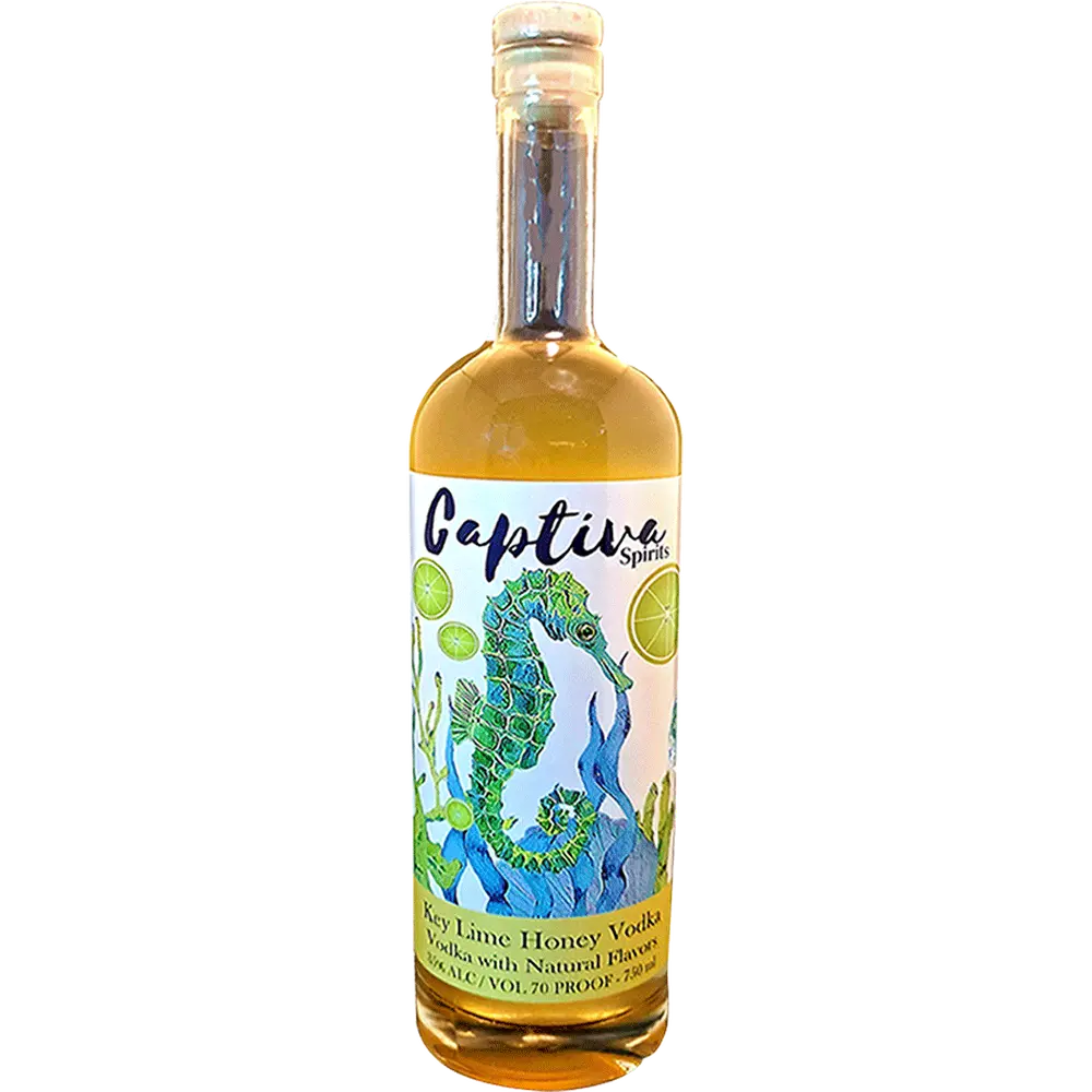 Captiva Spirits Key Lime Honey Vodka 750ML