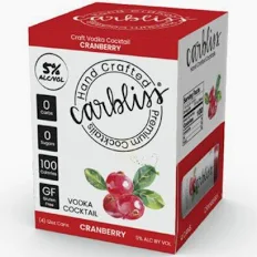 Carbliss Cranberry 4PK 12OZ