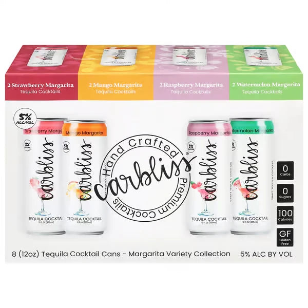 Carbliss Tequila Margarita Variety 8PK