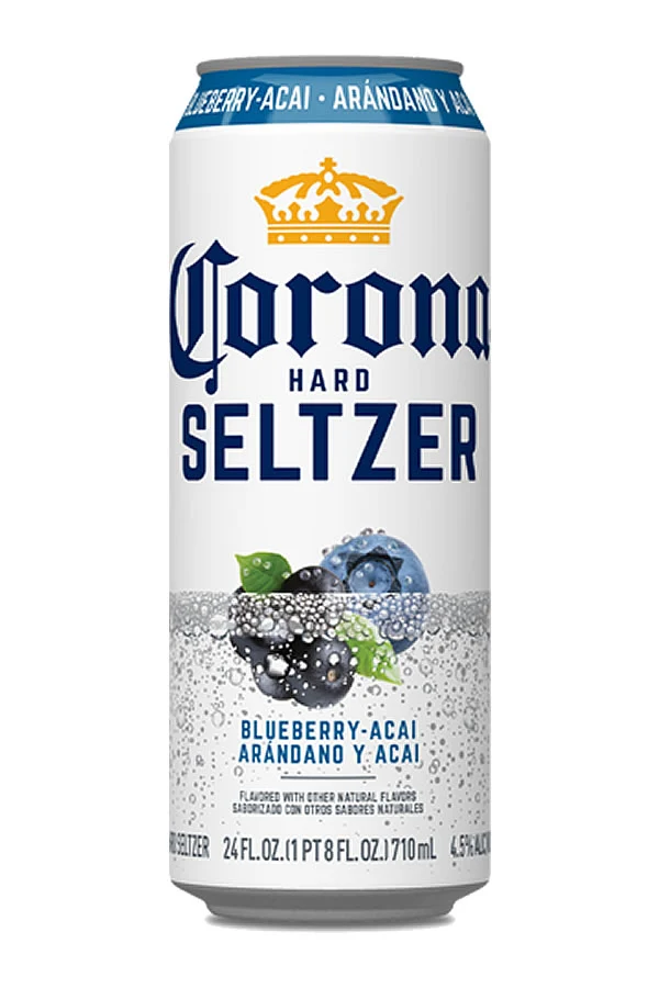 Corona Seltzer Blueberry Acai 24OZ Can