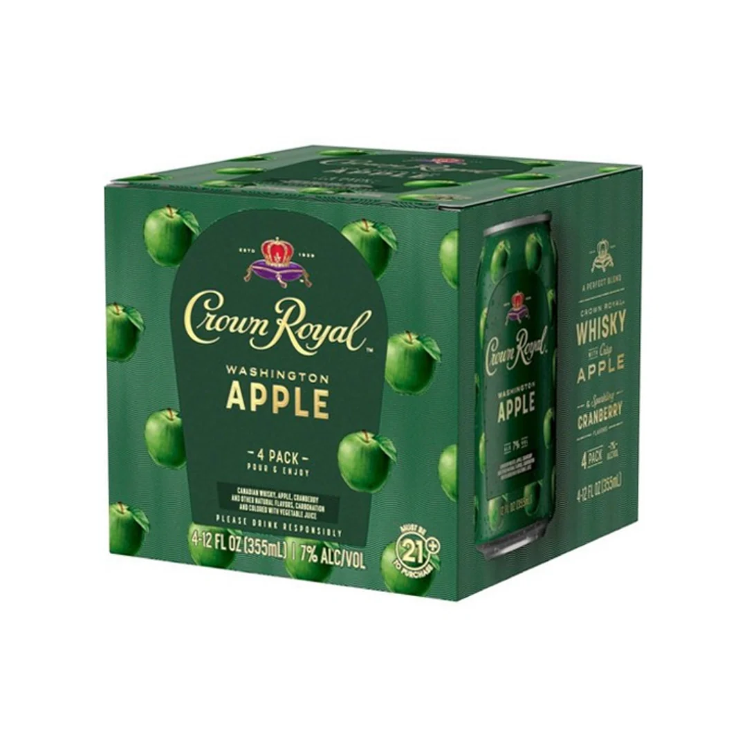 Crown Royal Apple 4PK 12OZ