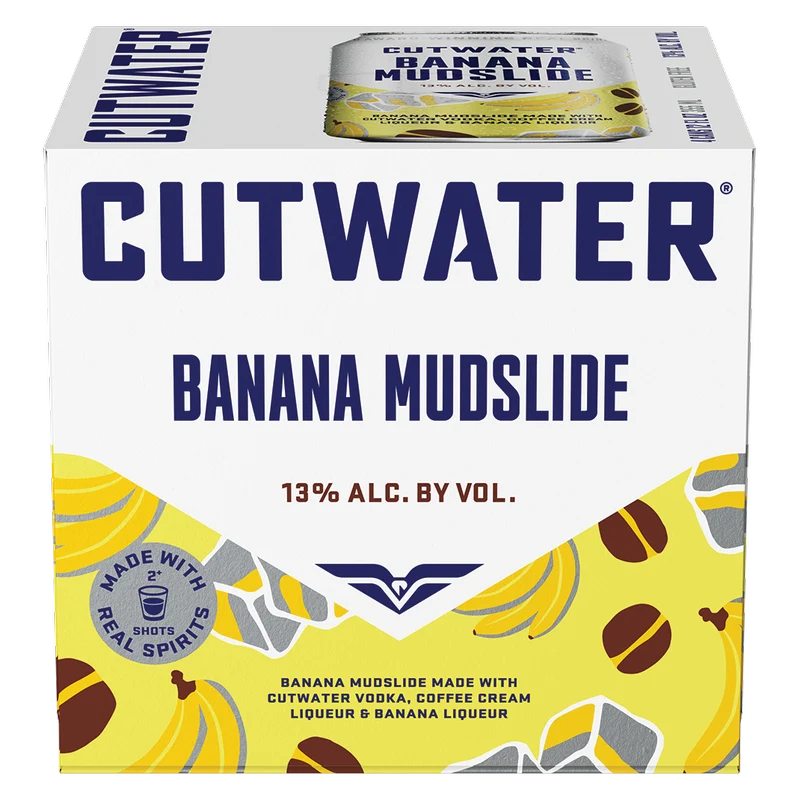 Cutwater Banana Mudslide 4PK