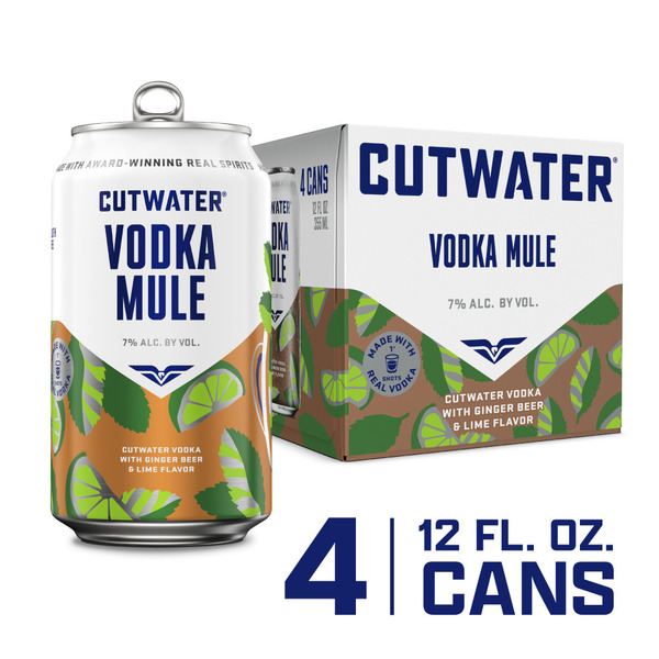 Cutwater Vodka Mule 4PK Can