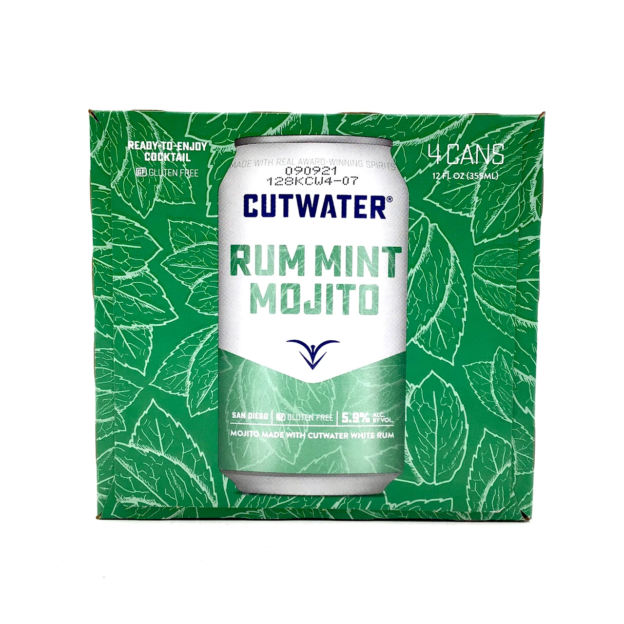 Cutwater Rum Mojito 12OZ SNGL/4PK