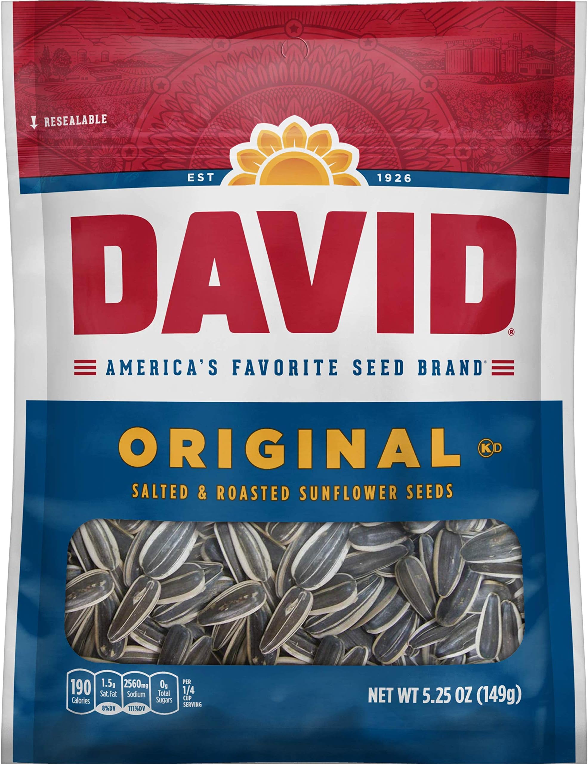 David Sunflower Seed Original
