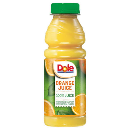 Dole Oj 100% 15.2FL Oz