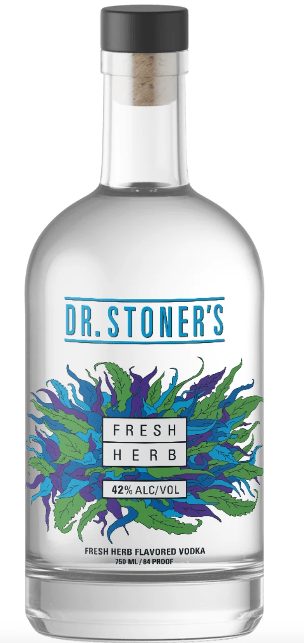 Dr Stoners Vodka Fresh Herbs 750ML