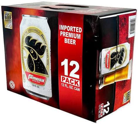 Famosa Beer 12PK Can