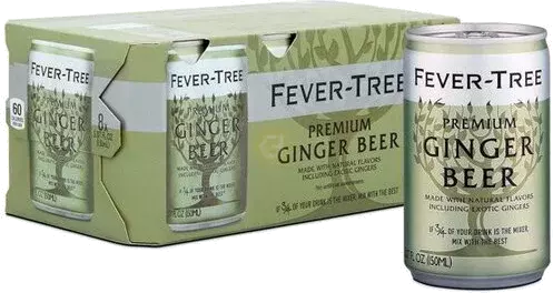 Fever Tree Ginger Beer 8PK Can