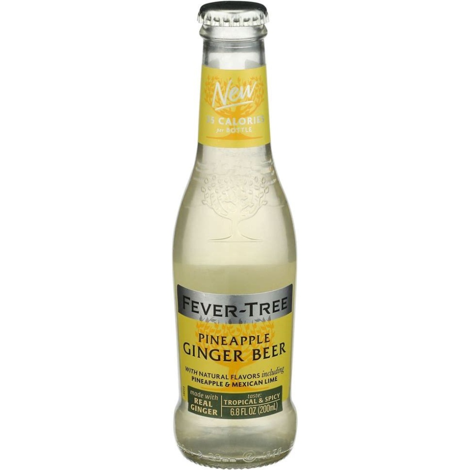 Fever Tree Pineapple Ginge R 6.8OZ 4PK/SNGL