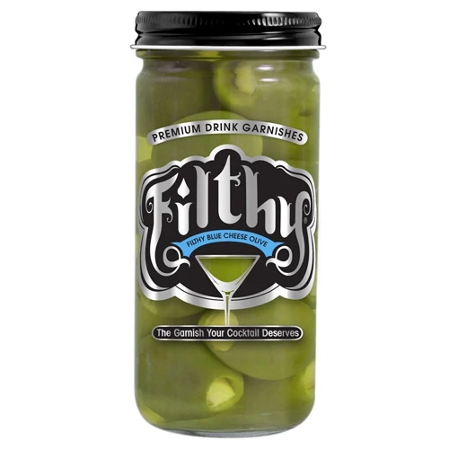 Filthy Blue Cheeese Olives 8OZ Jar