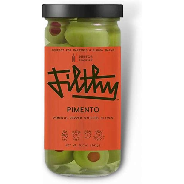 Filthy Pimento Olives 8OZ