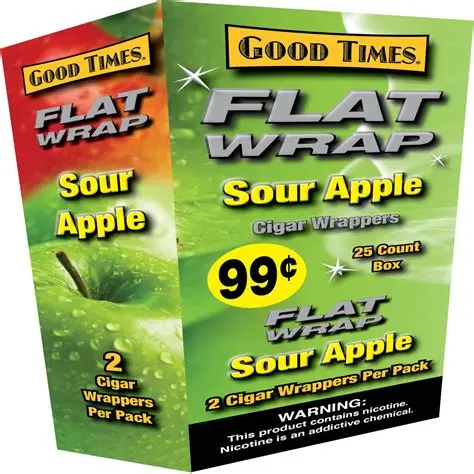 Flat Wrap Sour Apple