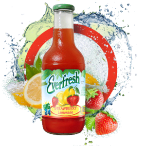 Fresh Pure Strawberry Lemonade 16OZ