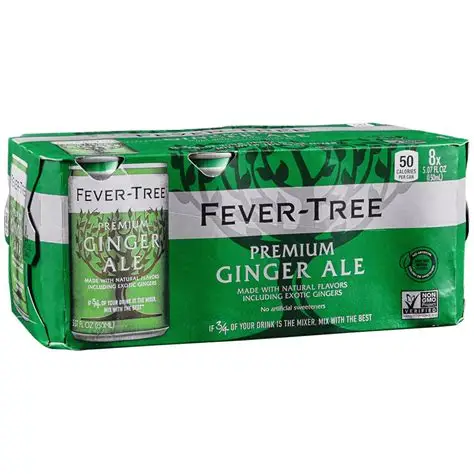 Fever Tree Ginger Ale 8PK Can