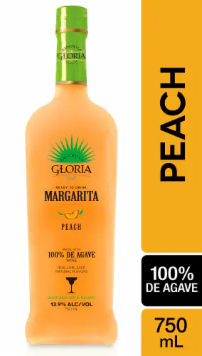 Gloria Peach Margarita 750ML
