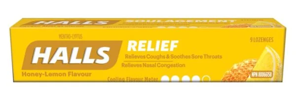 Halls Honey Lemon