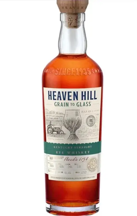 Heaven Hill Rye Grain To Glass 750ML