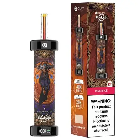 Hookahlit Plus Peach Ice