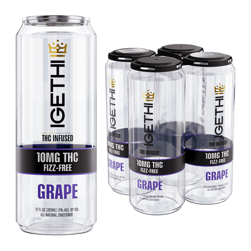 Igethi Infused Grape 10MG 4PK Can