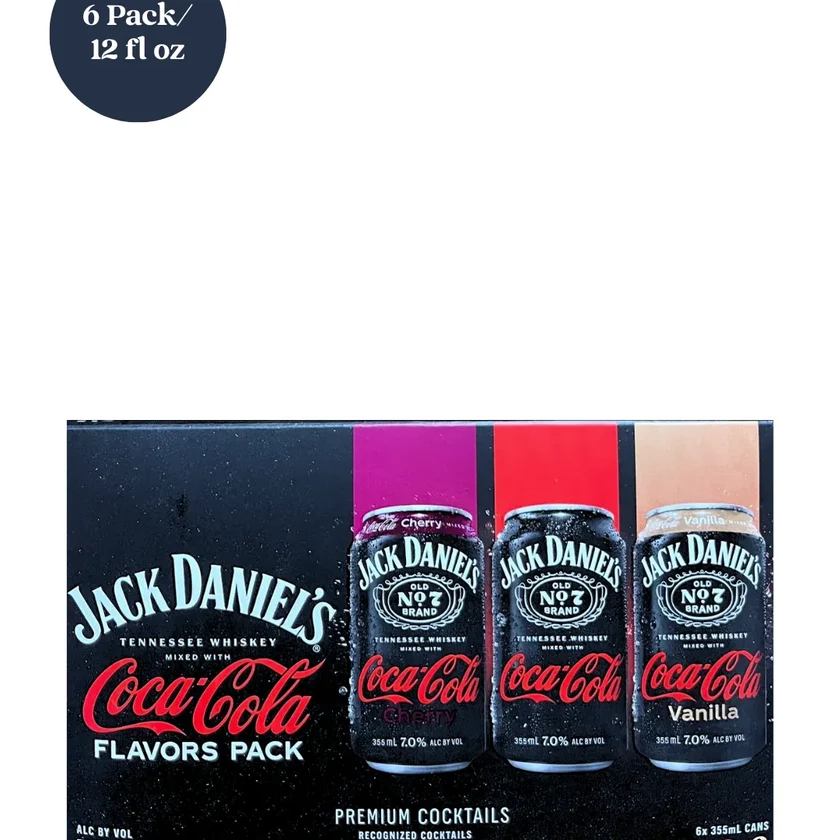 Jack Daniel's RTD Variety 6PK Can