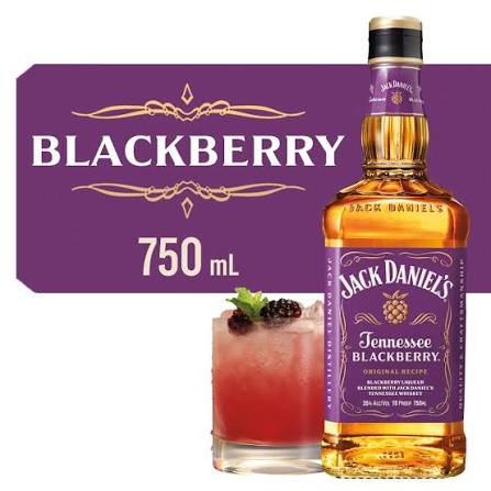 Jack Daniels Blackberry 750ML