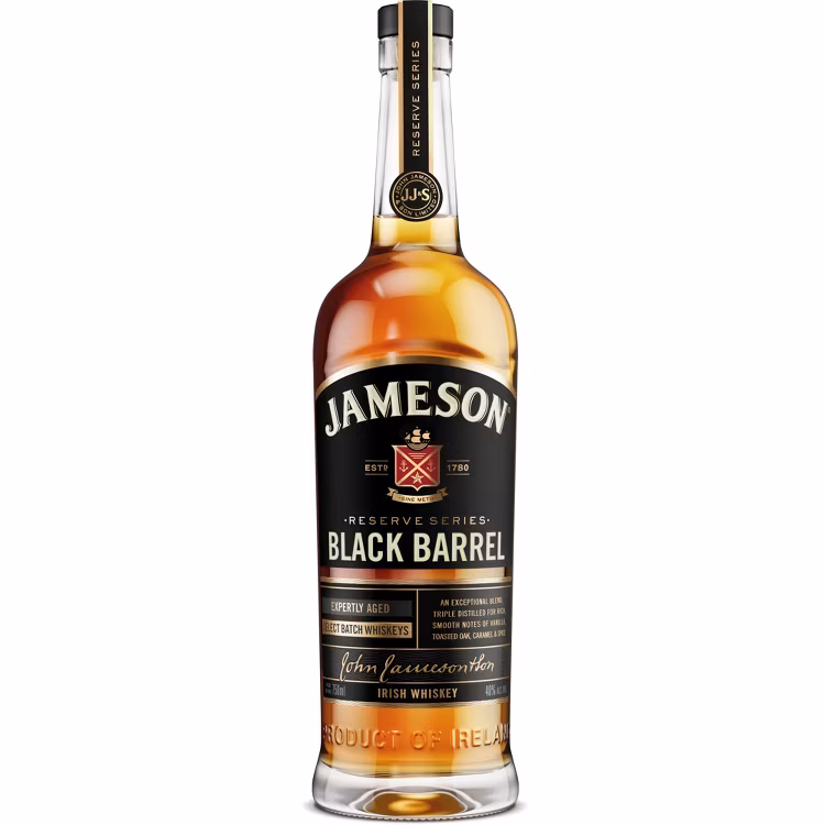 Jameson Black Barrel 750ML - Clearance