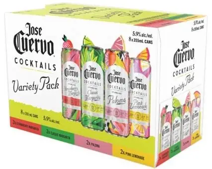 Jose Cuervo Cocktails Variety 8PK