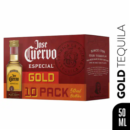 Jose Cuervo Especial Gold 10 Pck