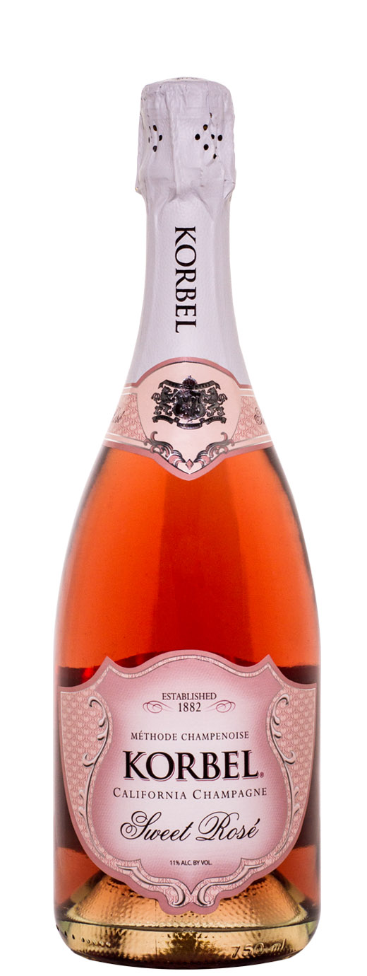 Korbel Champ Swt Rose 750ML