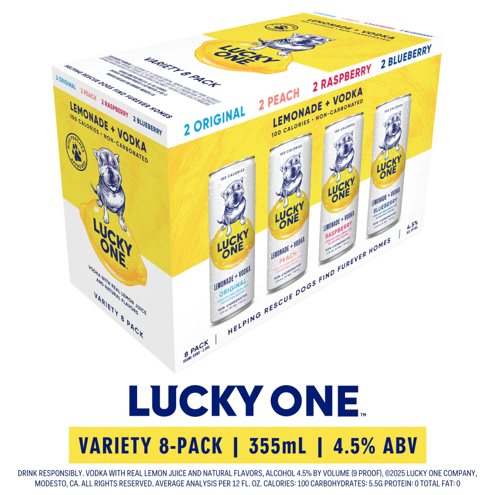 Lucky One Lemonade 8PK Variety