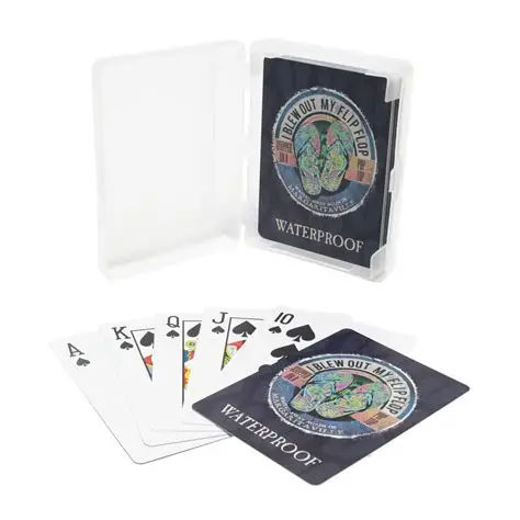 Margaritaville Water. Playing Card